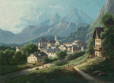Vista su Berchtesgaden da Unknown